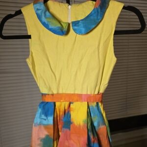 Vintage Colorful Kids Dress